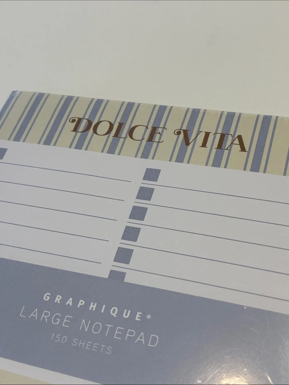 Graphique de France Dolce Vita Large Notepad 150 Sheets